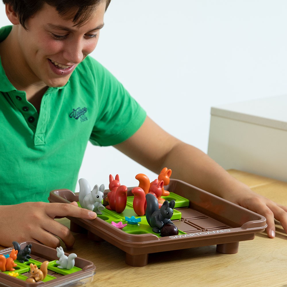Joc de logică Squirrels Go Nuts XXL - Smart Games