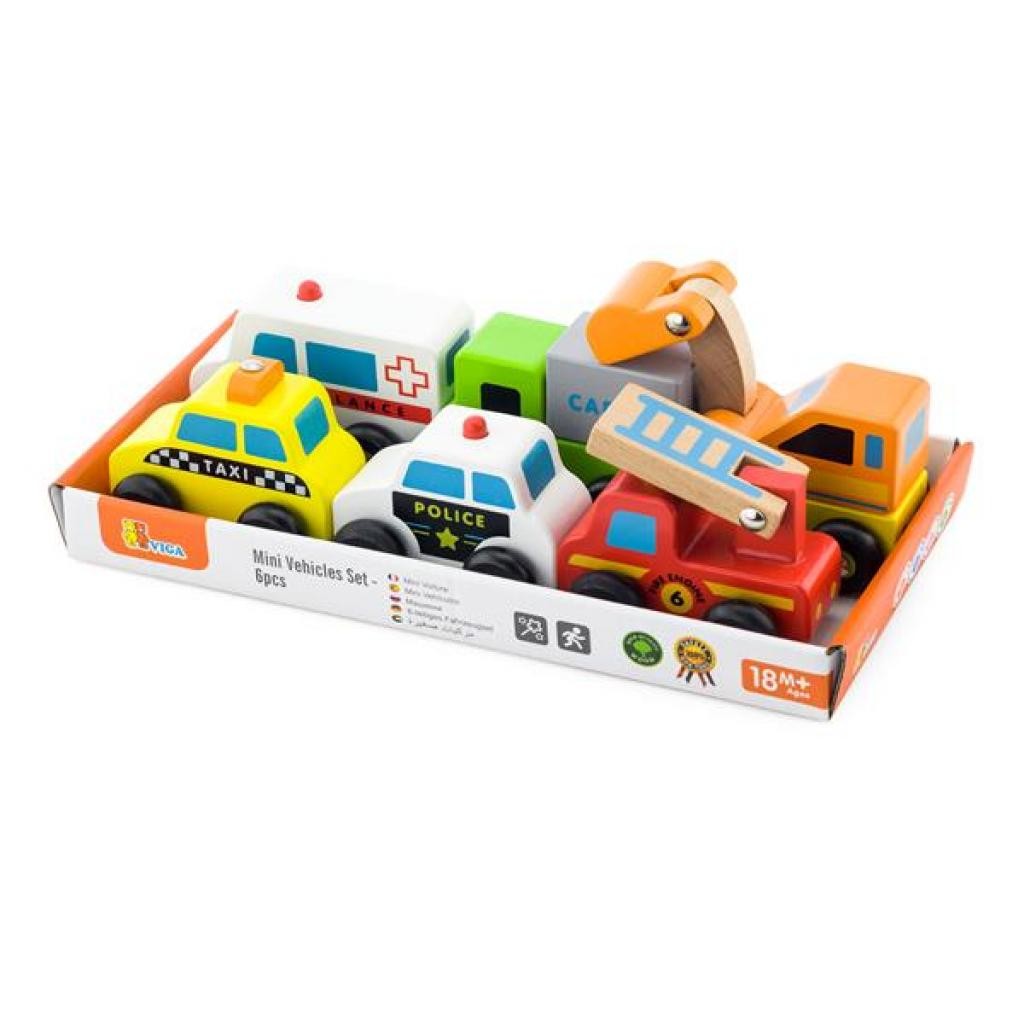 Set de 6 minivehicule - serviciul de urgențe - Viga