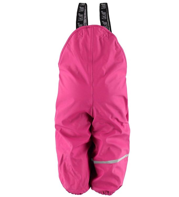Pantaloni de ploaie și vânt căptușiți integral cu fleece PU - CeLaVi - Real Pink