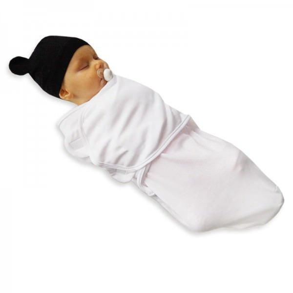 Sistem de înfășare, Eko, bumbac 100%, 3-6Kg - Alb