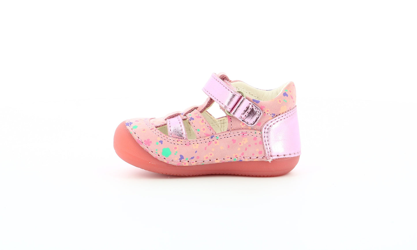 Pantofi T-strap Kickers - SUSHI Rose Blossom