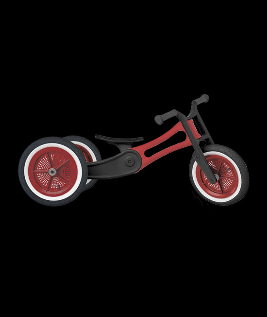 Bicicletă De Echilibru Wishbone Design 3-În-1 - Ediţie Reciclată RE2 Red (Bicicletă Fără Pedale)