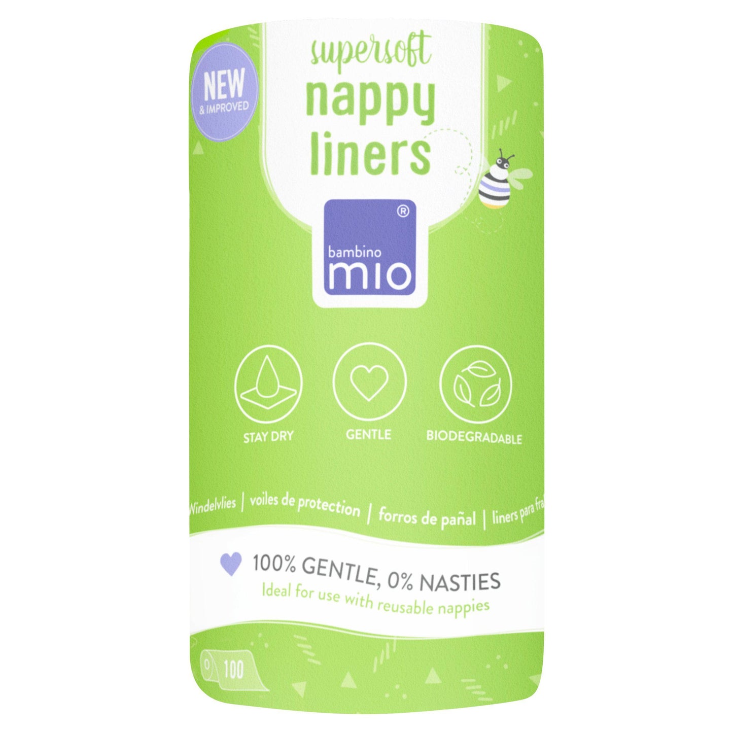 Supersoft Mioliners - Hartie de protectie Bambino Mio
