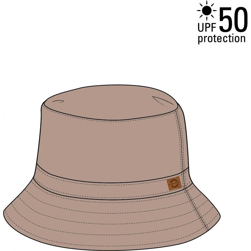 Pălărie de soare UPF 50 - Adobe Rose - Mikk-line