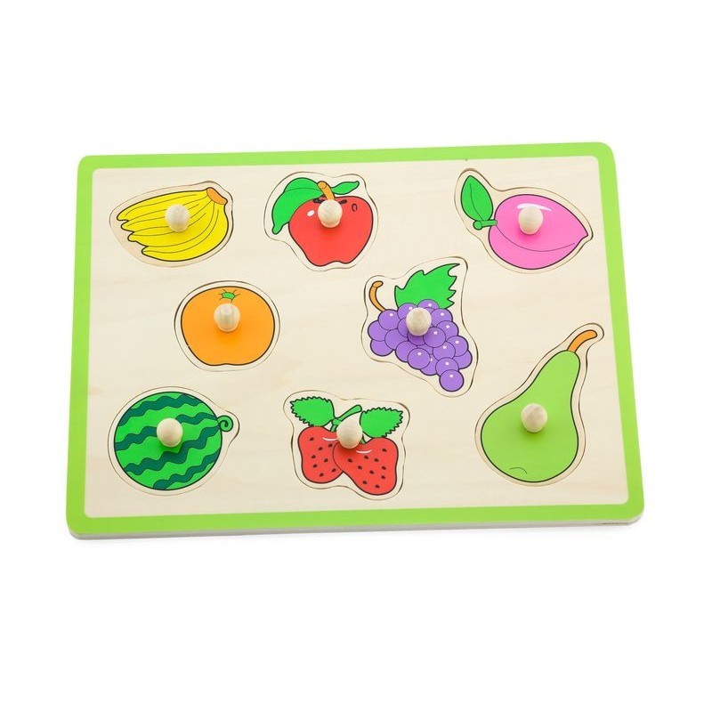 Puzzle cu mâner - Fructe, Viga