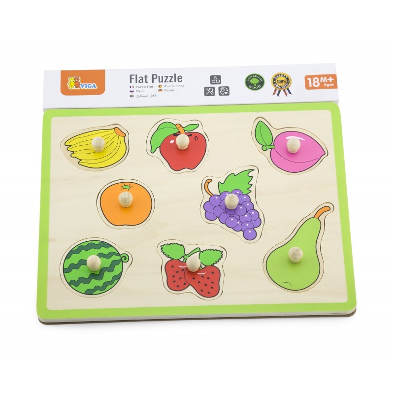Puzzle cu mâner - Fructe, Viga