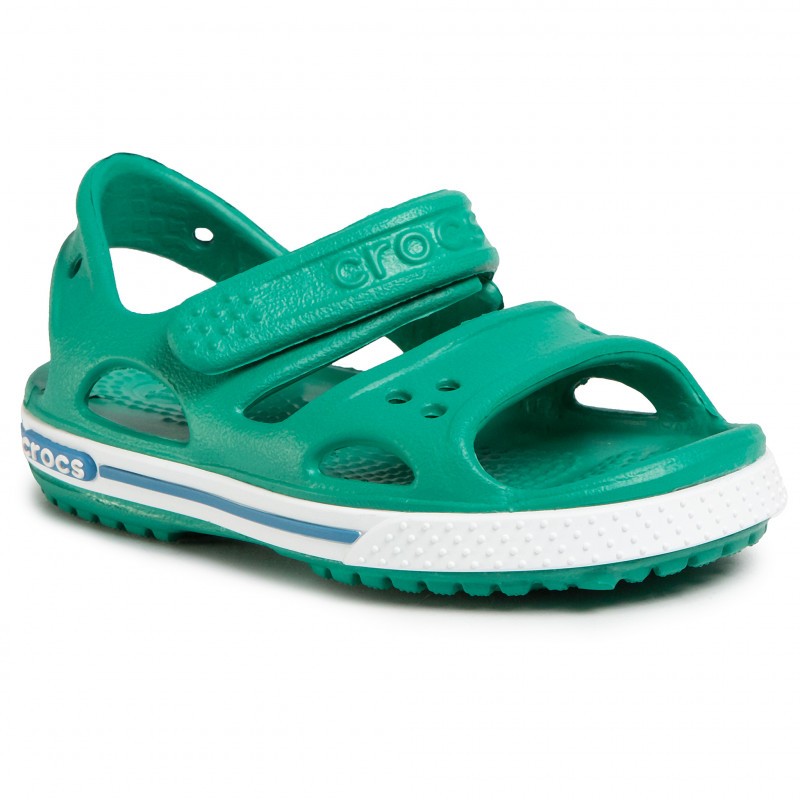 Sandale Crocs - Crocband Sandal Kids - Deep green / Prep blue