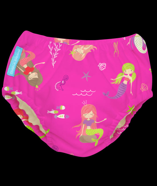 Scutec de înot și chiloțel de antrenament la oliță Charlie Banana Mermaid Zoe