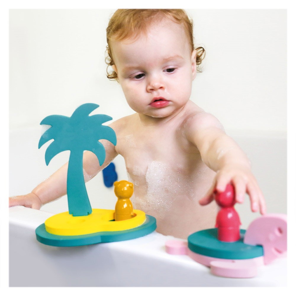 Jucării de baie din spumă, Insula comorilor, Quut Toys
