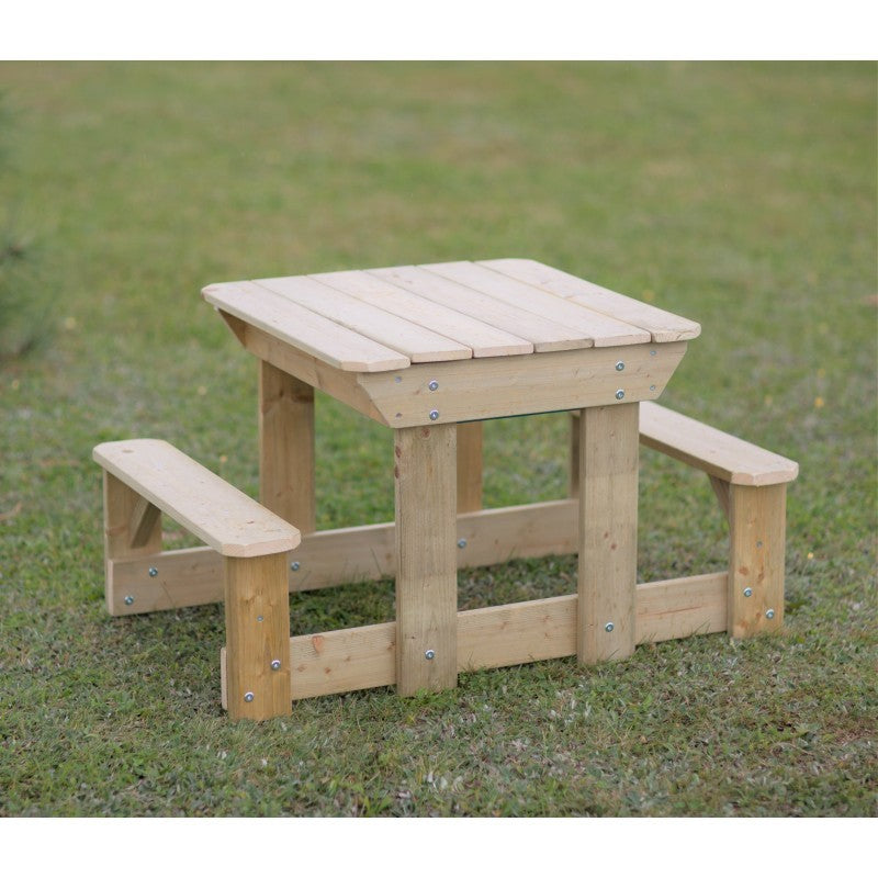 Masă de picnic senzorială cu băncute și loc pentru nisip și apă (T3), Wendi Toys