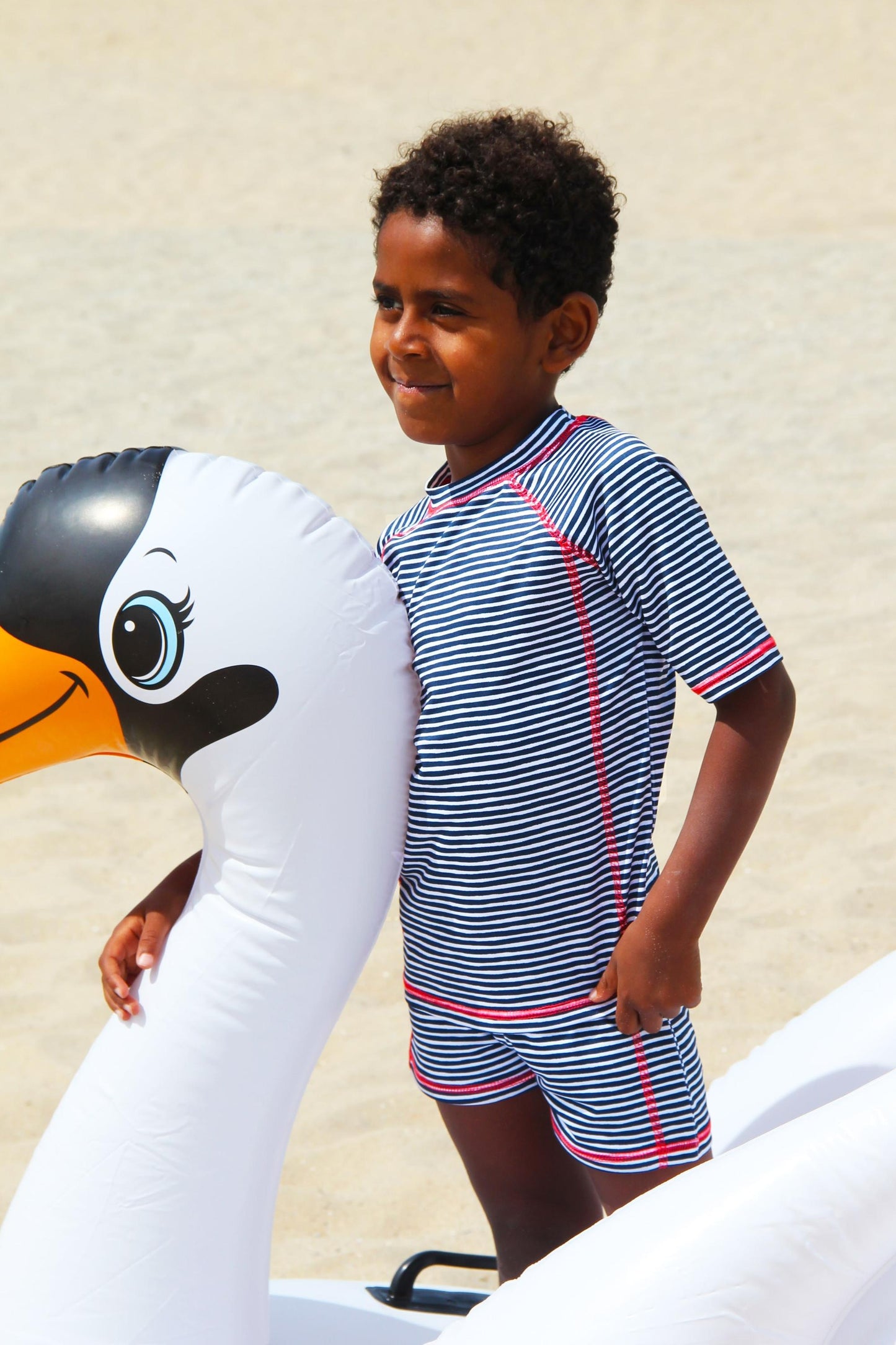 DucKsday - Slip pentru înot cu protecție solară UPF 50+ - Flicflac - model pentru băieți