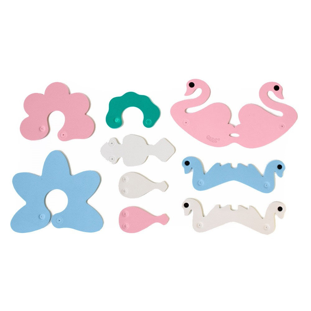 Lacul lebedelor, set creativ de baie, Quut Toys