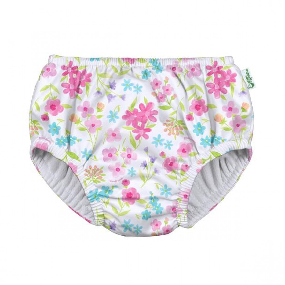 Scutec pentru înot și antrenament la oliţă iPlay SPF 50+ - White Flower Bouquet
