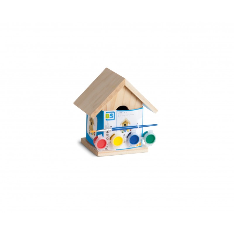 Pictează căsuța păsărelelor, BS Toys