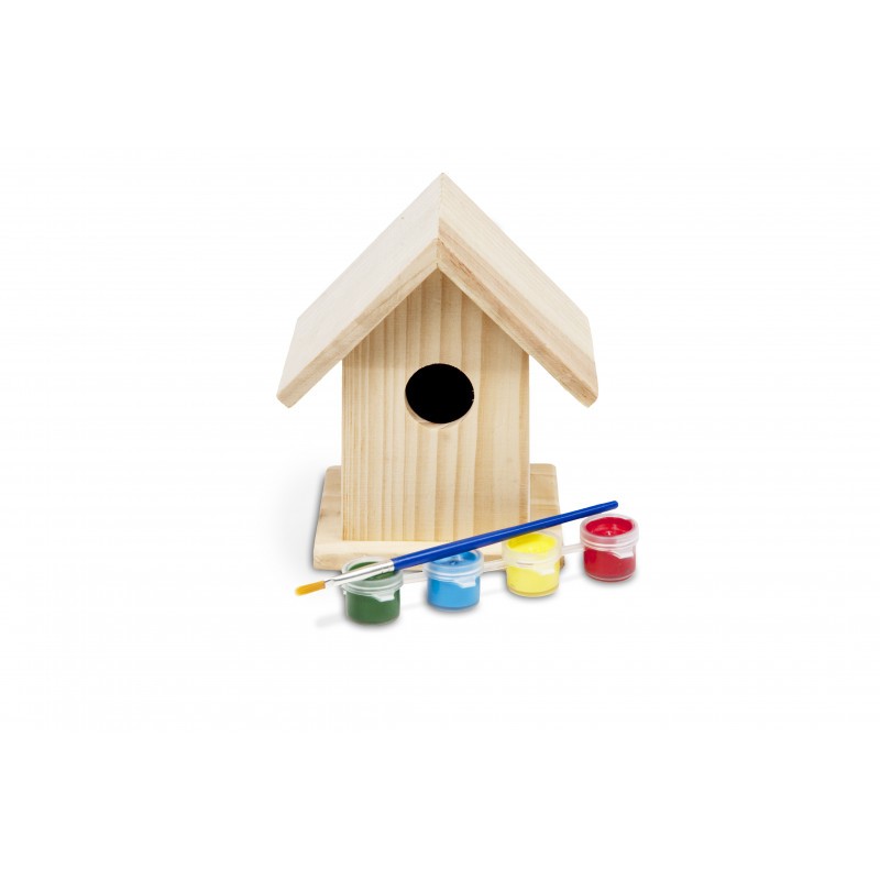 Pictează căsuța păsărelelor, BS Toys