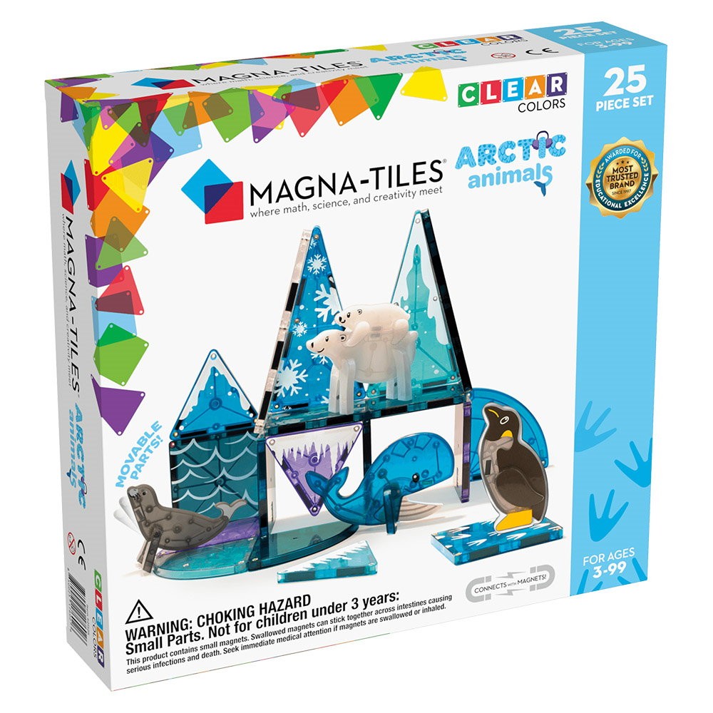 Magna-Tiles Arctic Animals, set magnetic