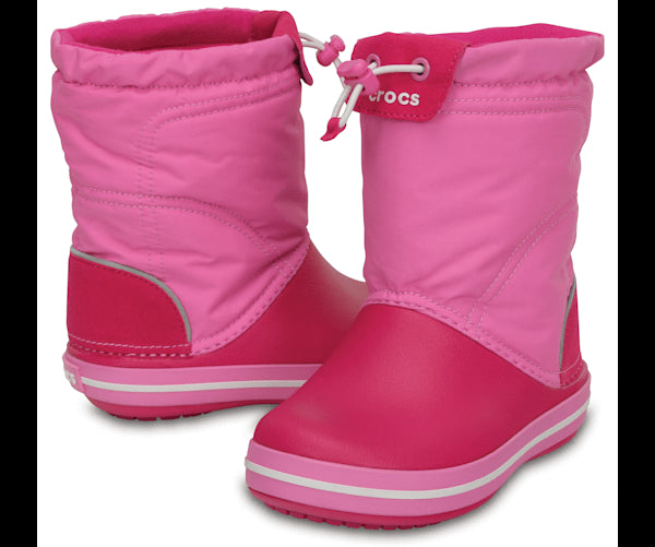 Cizme de zăpadă LodgePoint Boot Crocs Candy Pink-Party Pink