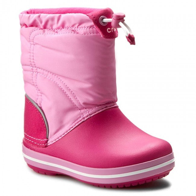 Cizme de zăpadă LodgePoint Boot Crocs Candy Pink-Party Pink