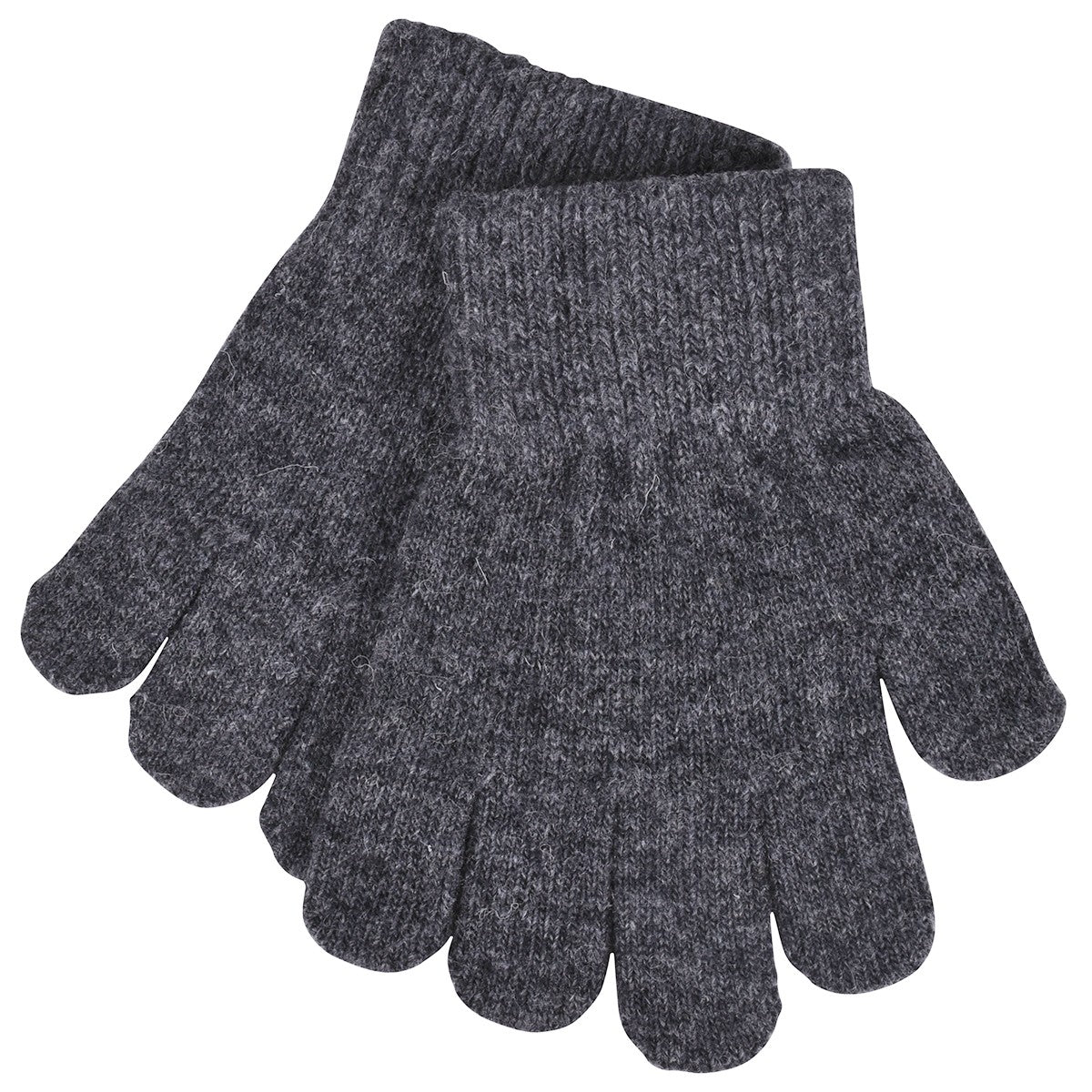 Mănuși tricotate cu lână Magic Gloves Mikk-line - Antrazite