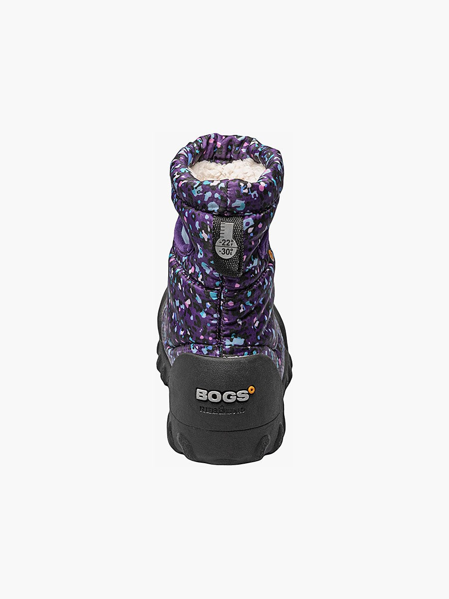 Cizme de zapada Bogs B-MOC Snow Little Textures - Purple Multi