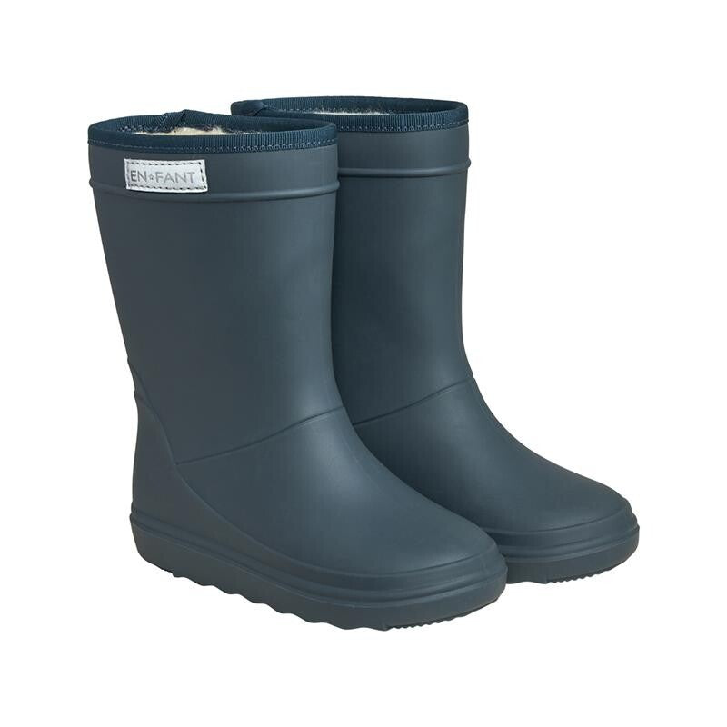 Cizme Thermo En Fant, captusite cu lana - Dark Slate