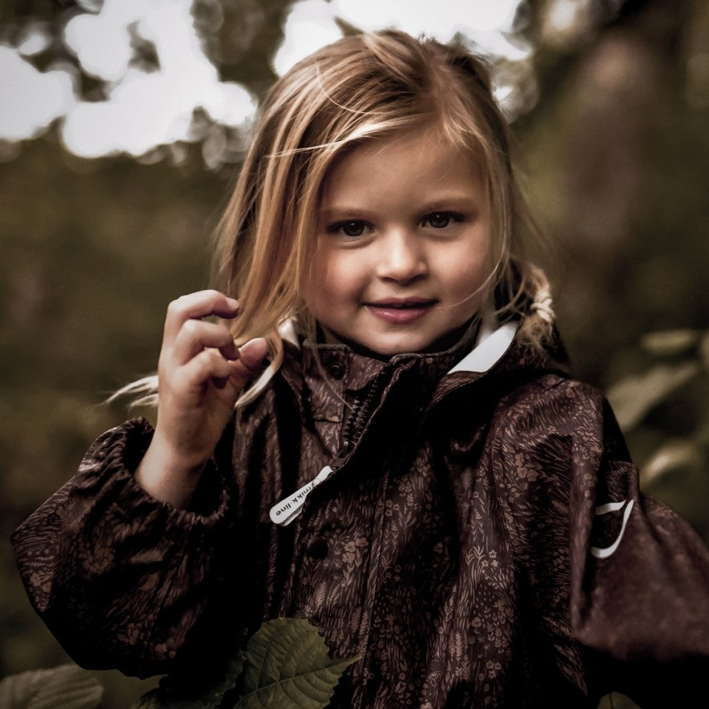 Set de ploaie captusit cu fleece Mikk-line - Fudge