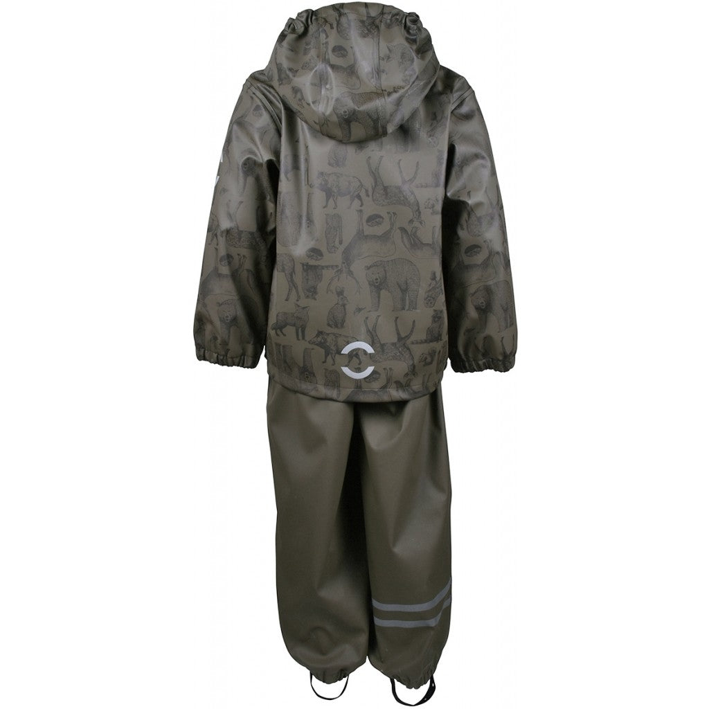 Set de ploaie căptușit cu fleece Mikk-line - Tamac