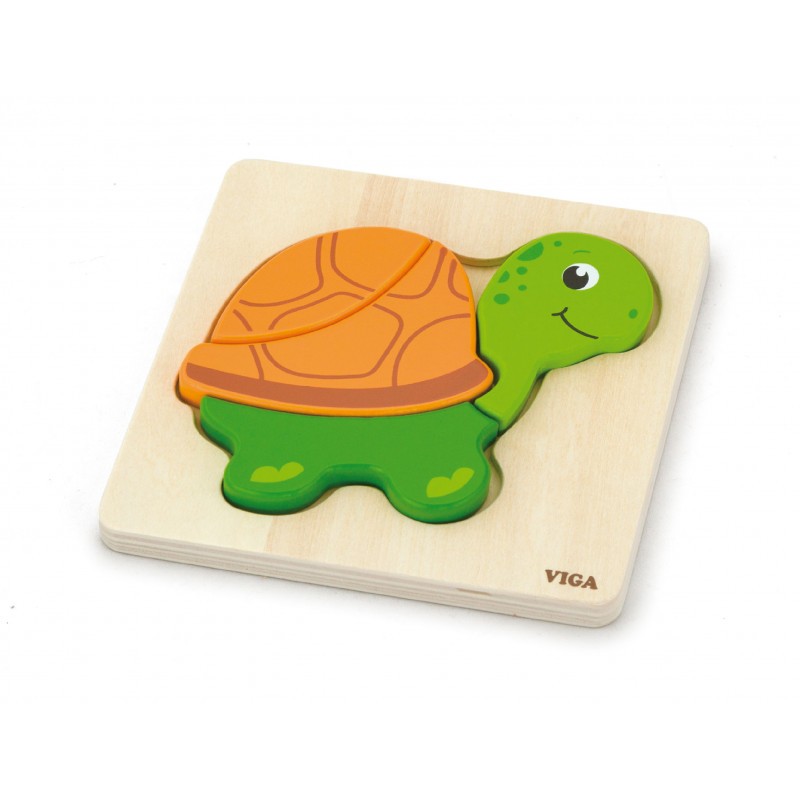 Puzzle din lemn - broscuta testoasa, Viga