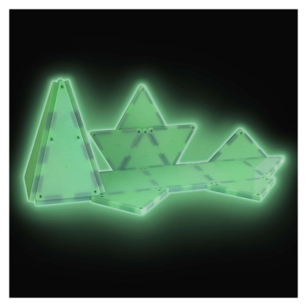 MAGNA-TILES Glow, set magnetic fosforescent - 16 piese