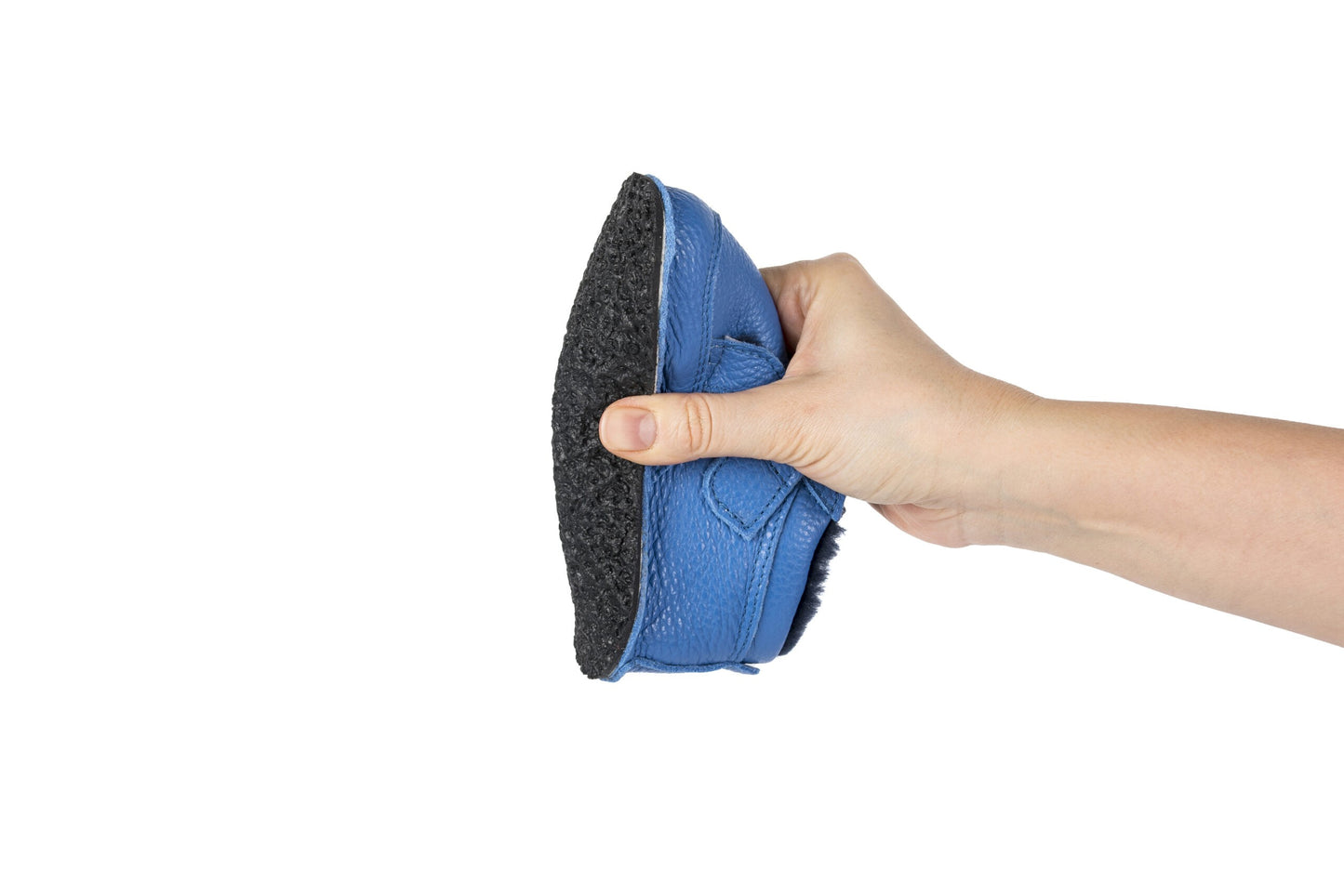 Ghetuțe Barefoot îmblănite Premium Santorini - Timmo