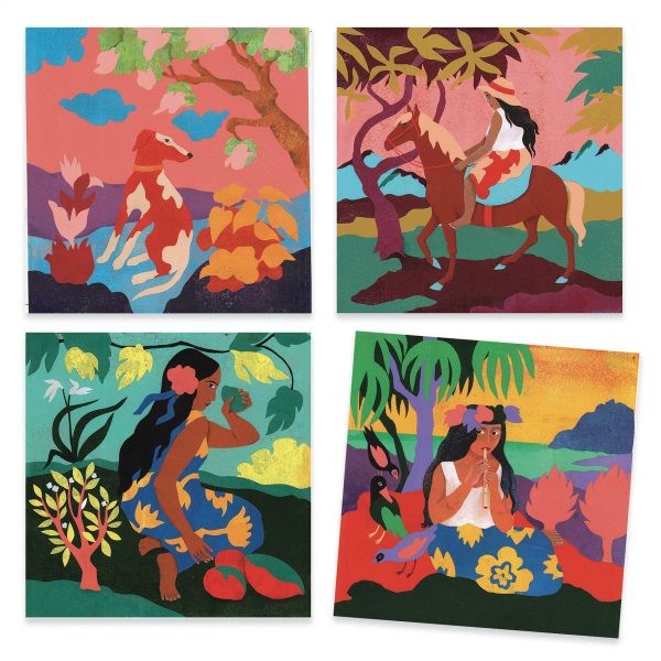 Inspired by Djeco, Polynesia