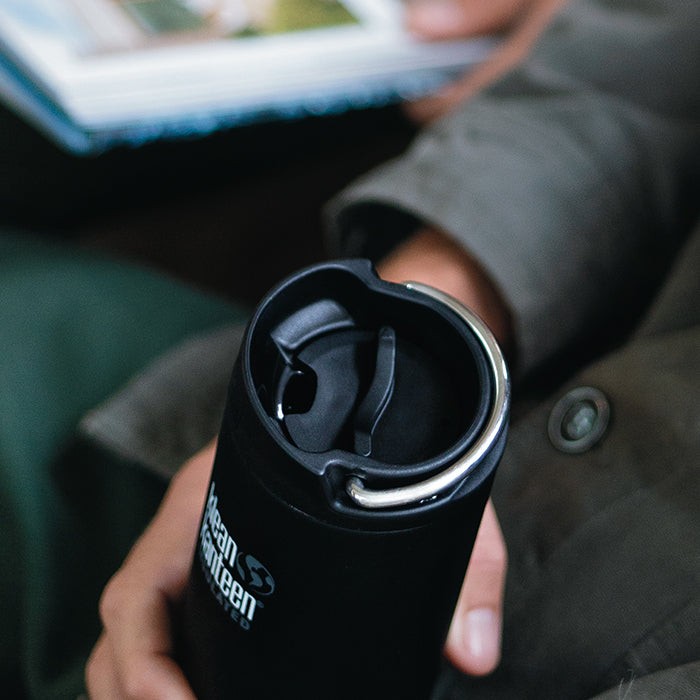 Capac de schimb Cafe TKWide Bottles- Klean Kanteen - Black