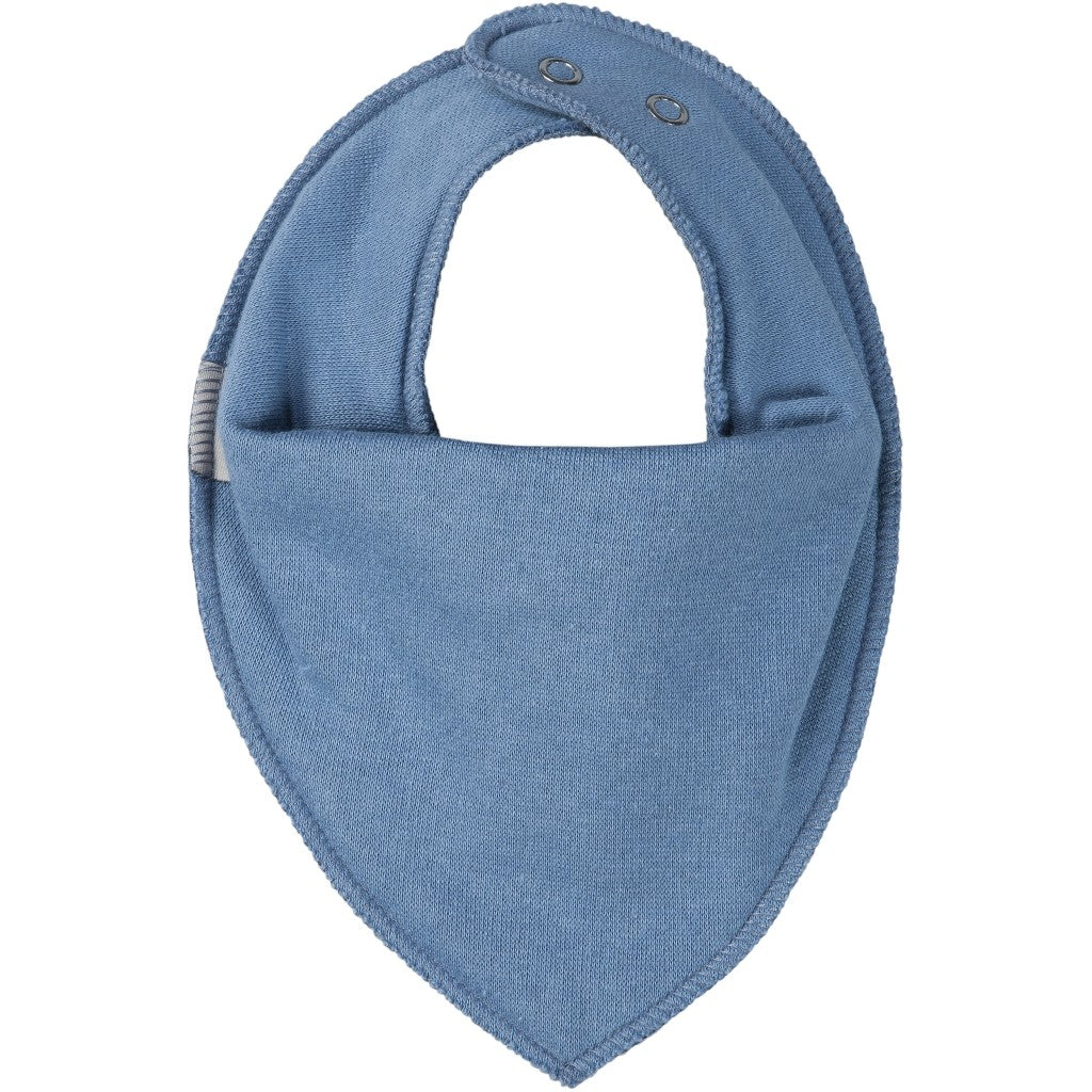 Bavetica triunghiulara din blend de bumbac Mikk-line - Dark Blue