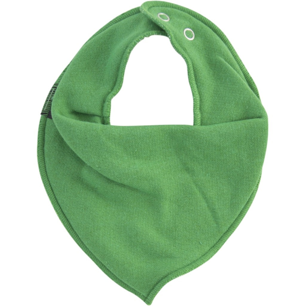 Bavetica triunghiulara din blend de bumbac Mikk-line - Grass Green