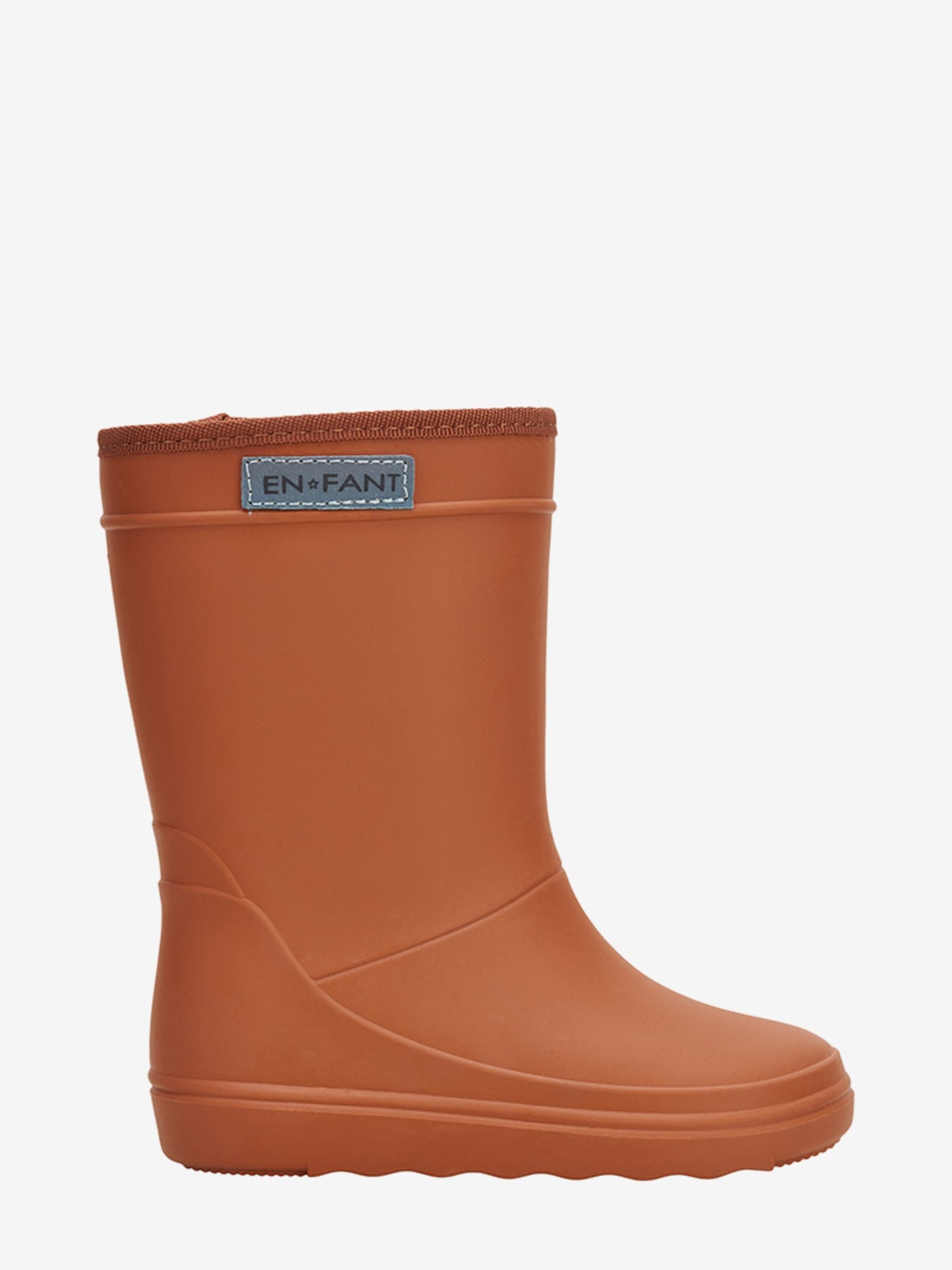 Cizme Thermo En Fant, căptușite cu lână - Leather Brown