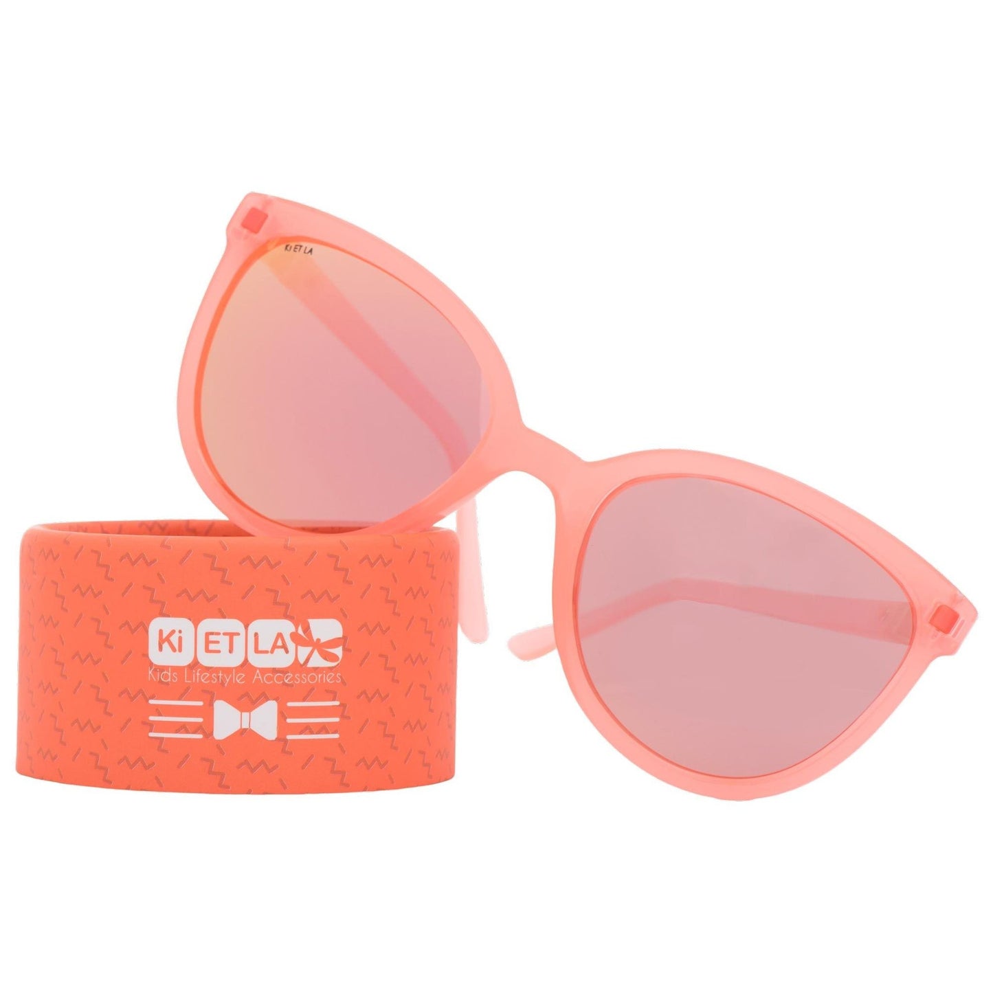 Ochelari de soare Ki ET LA, 4-6 ani - Butterfly Neon