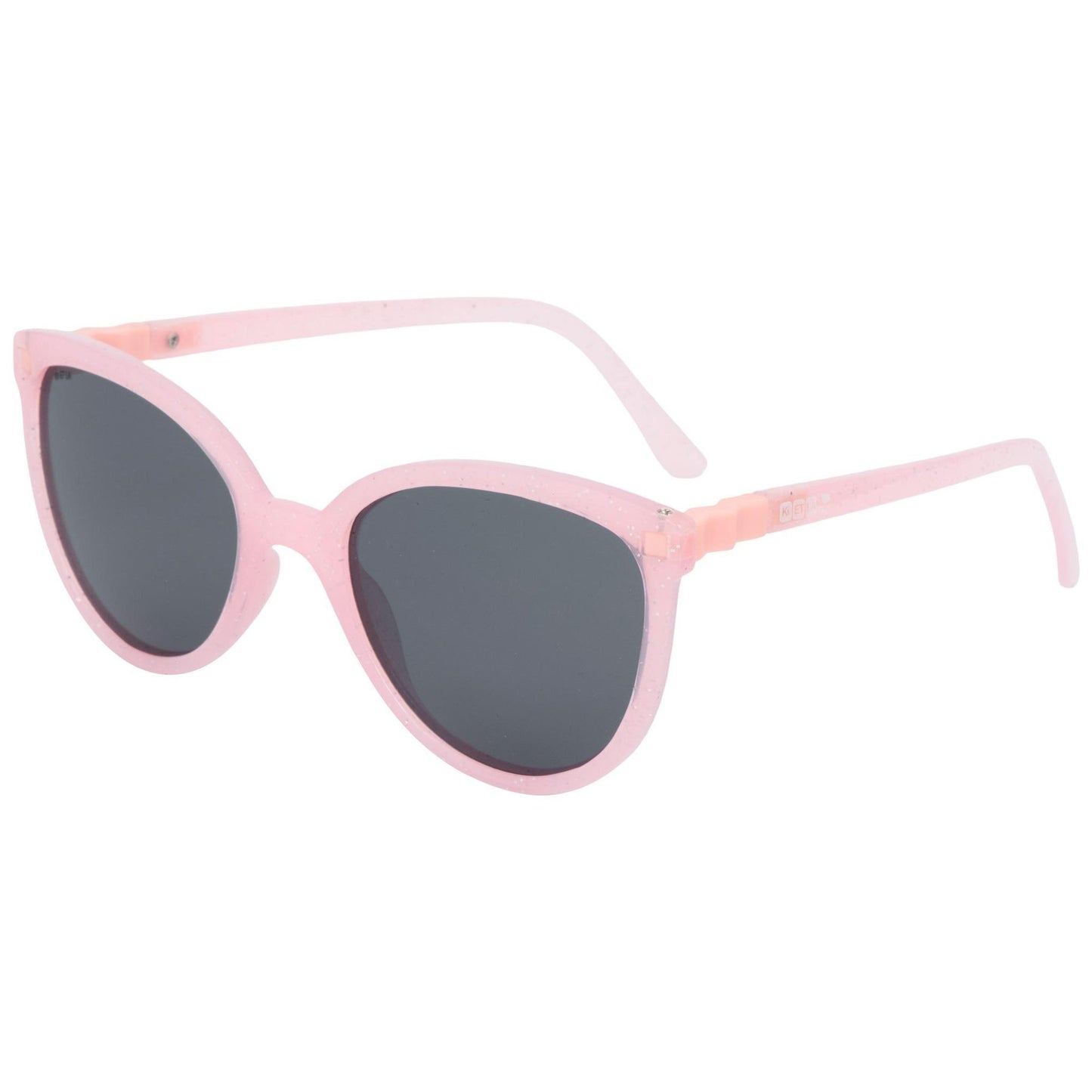 Ochelari de soare Ki ET LA, 4-6 ani - Butterfly Pink Glitter