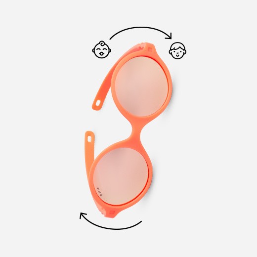 Ochelari de soare Ki ET LA, 0-12 luni - Fluo Orange