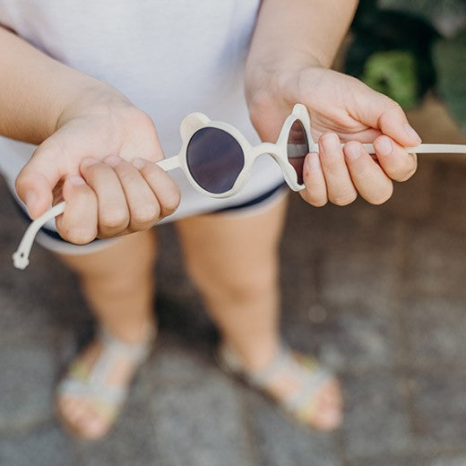 Ochelari de soare Ki ET LA, 0-12 luni - Ourson Cream