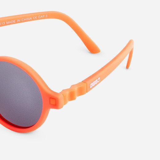 Ochelari de soare Ki ET LA, 6-9 ani - Round Fluo Orange