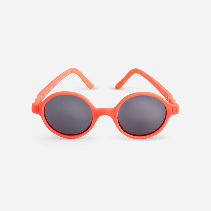 Ochelari de soare Ki ET LA, 6-9 ani - Round Fluo Orange