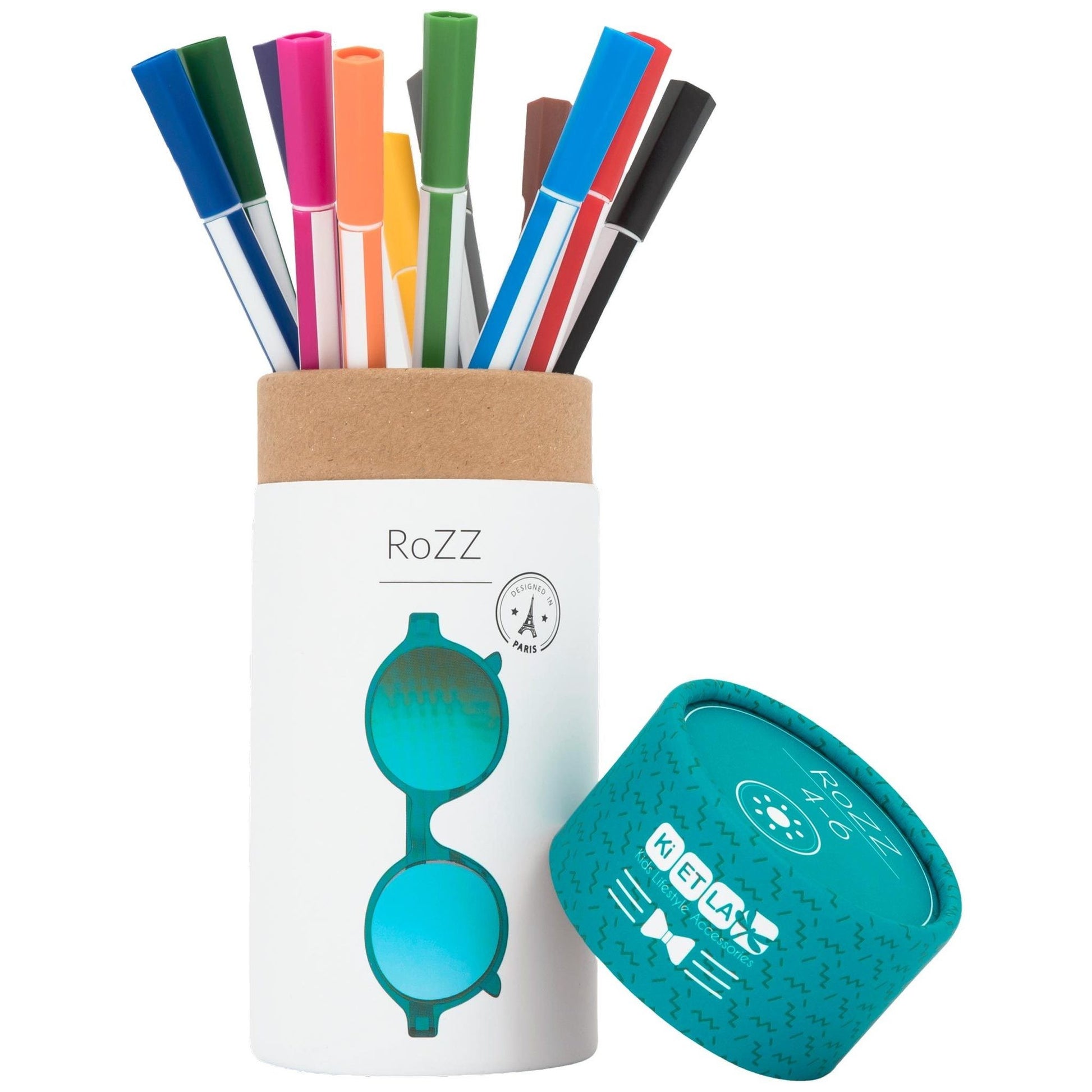 Ochelari de soare Ki ET LA, 6-9 ani - Round Peacock