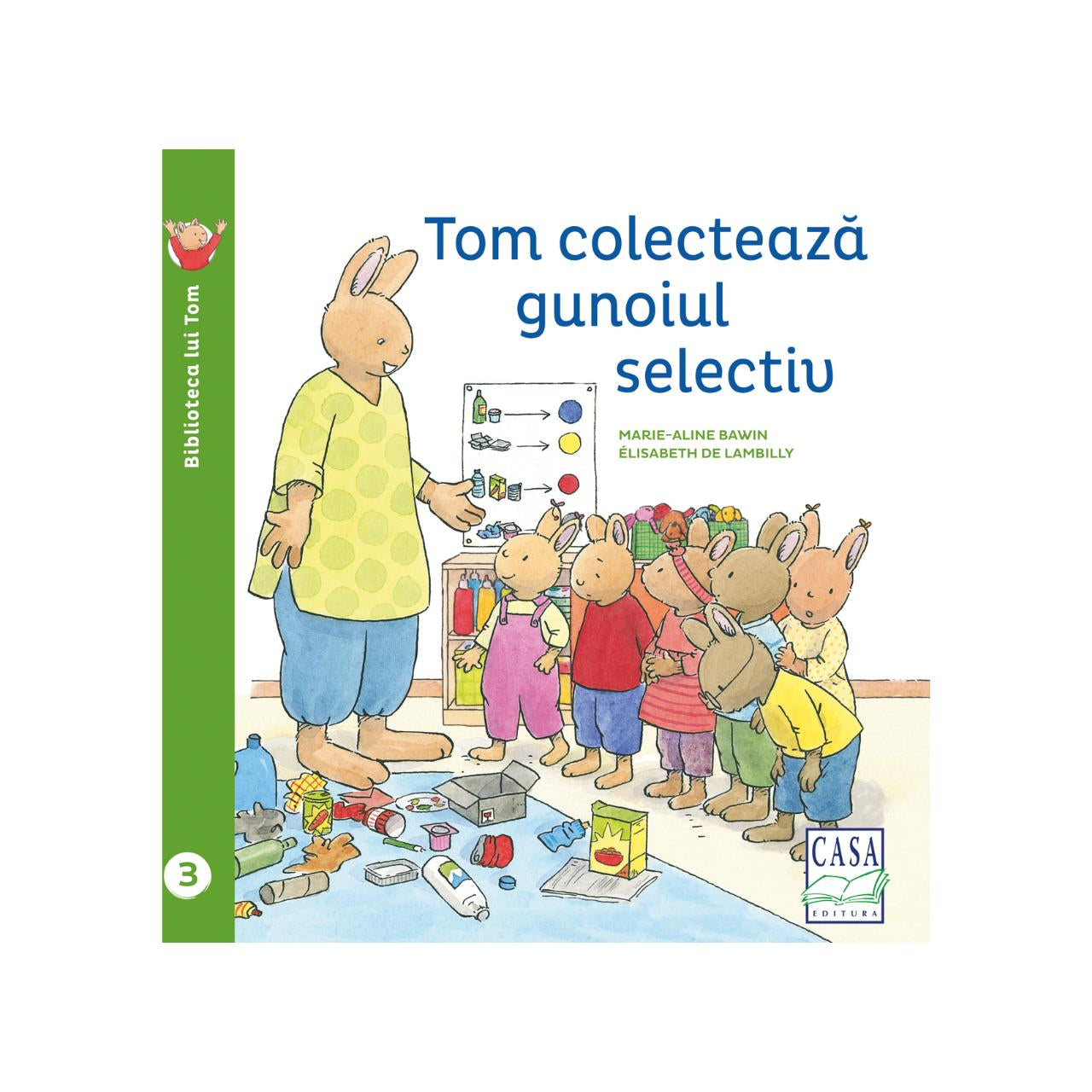 Tom colectează gunoiul selectiv
