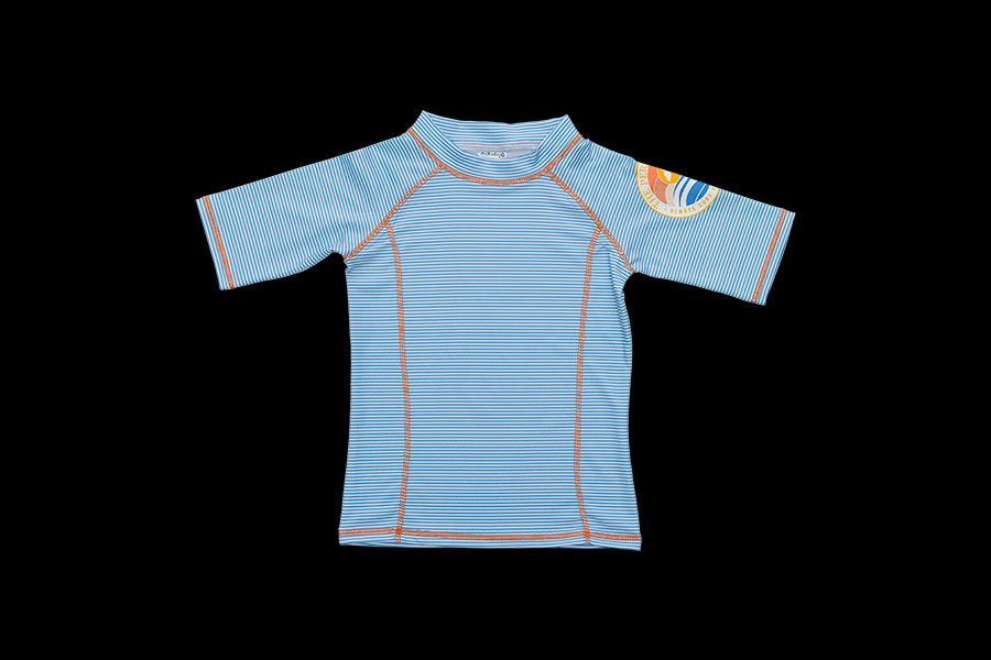 DucKsday - Tricou pentru înot cu protecție solară UPF 50+ - True Blue