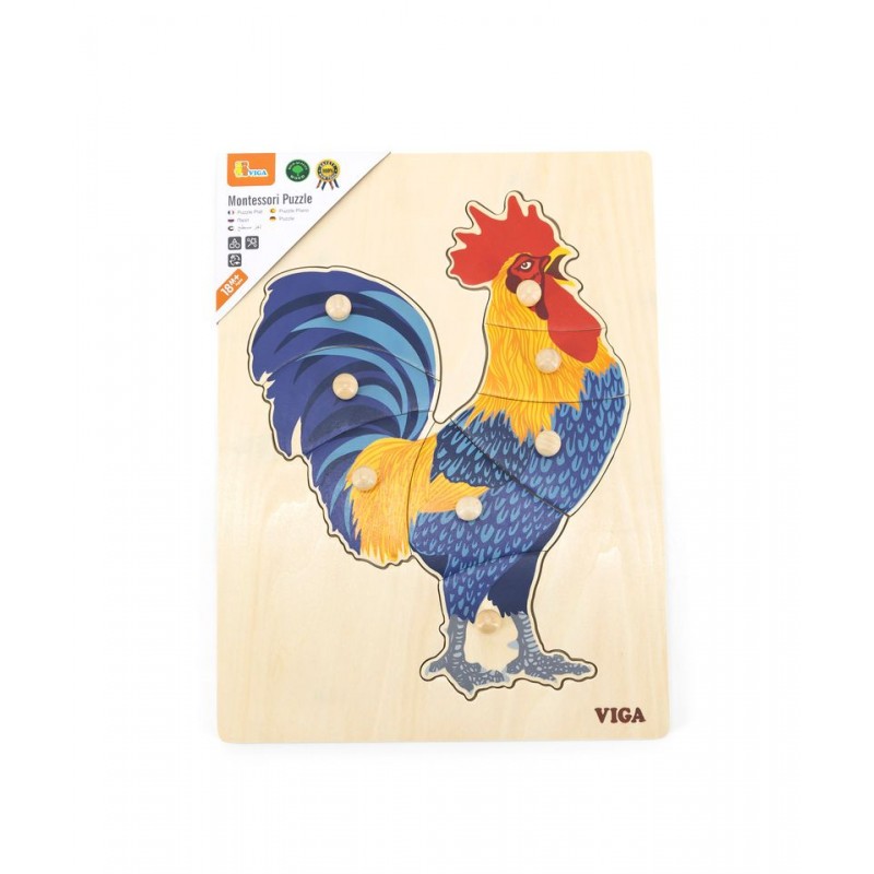 Puzzle Montessori, Cocos, Viga