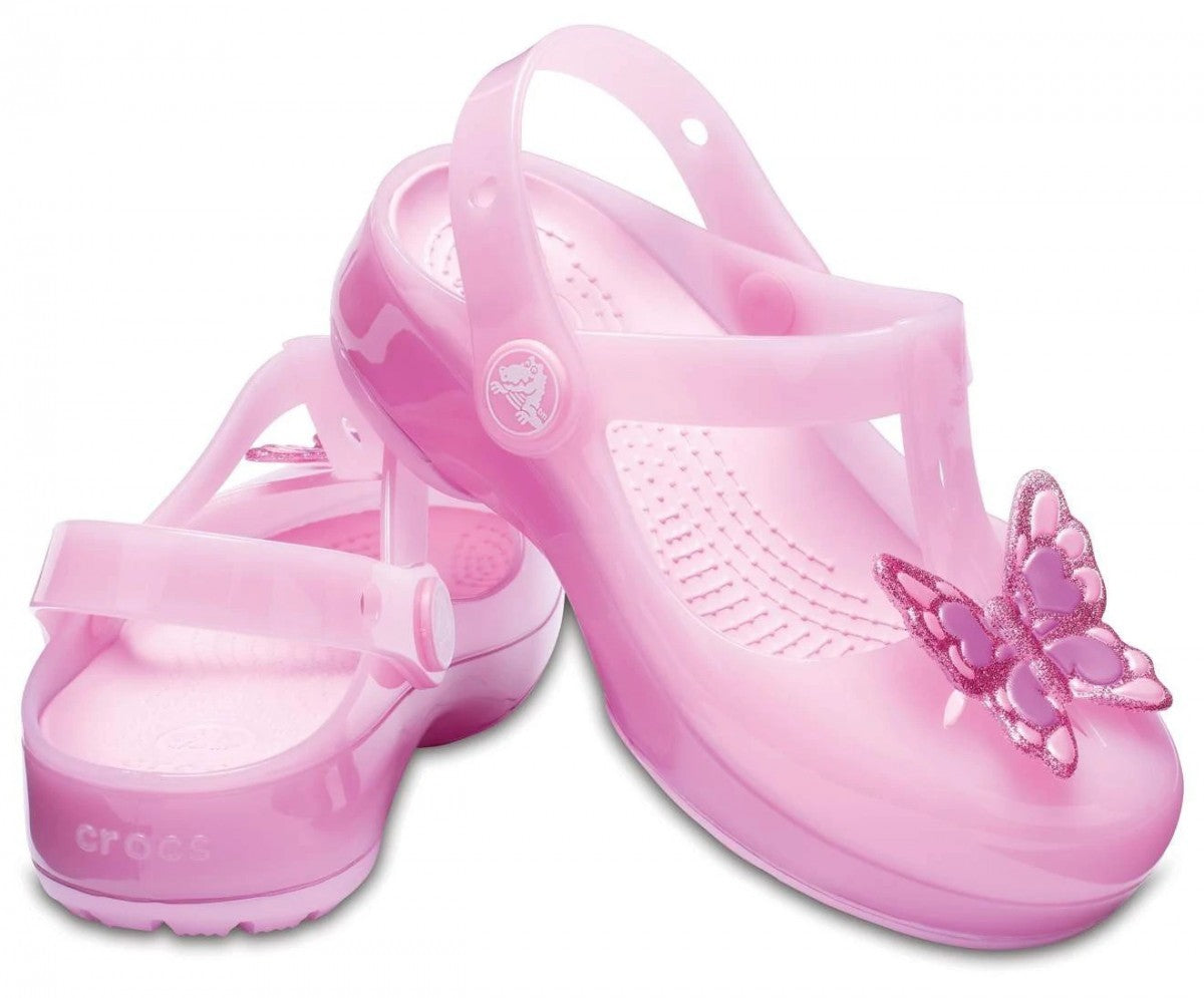 Saboți Crocs Isabella Clog Emb - Carnation