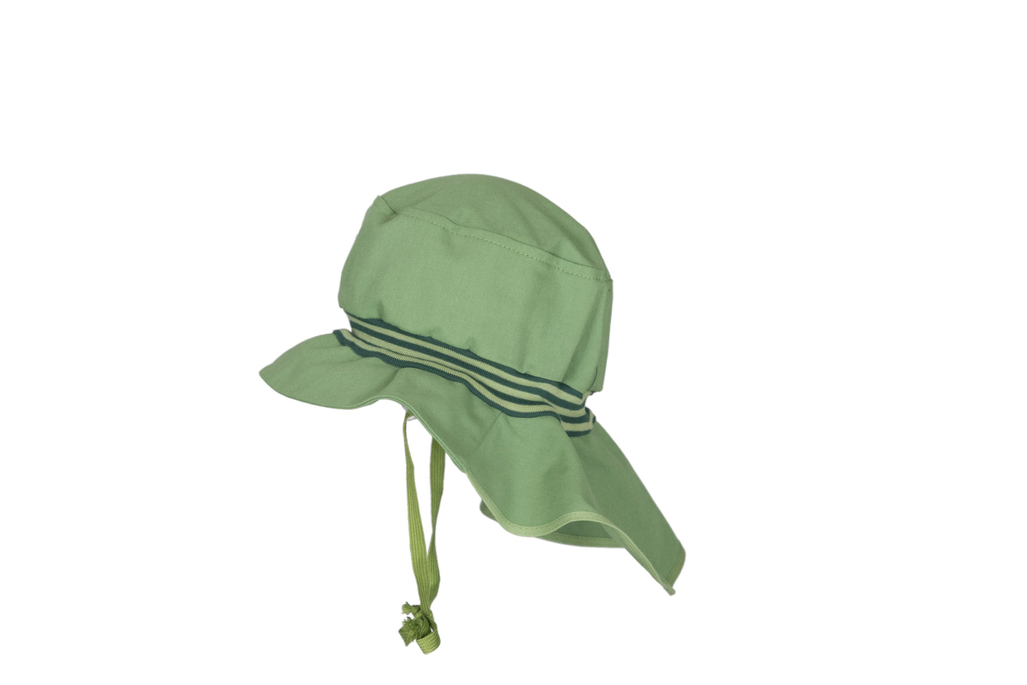Palarie Pickapooh Lasse Green Tea cu banda tricotata multicolora Kiwi UV 80