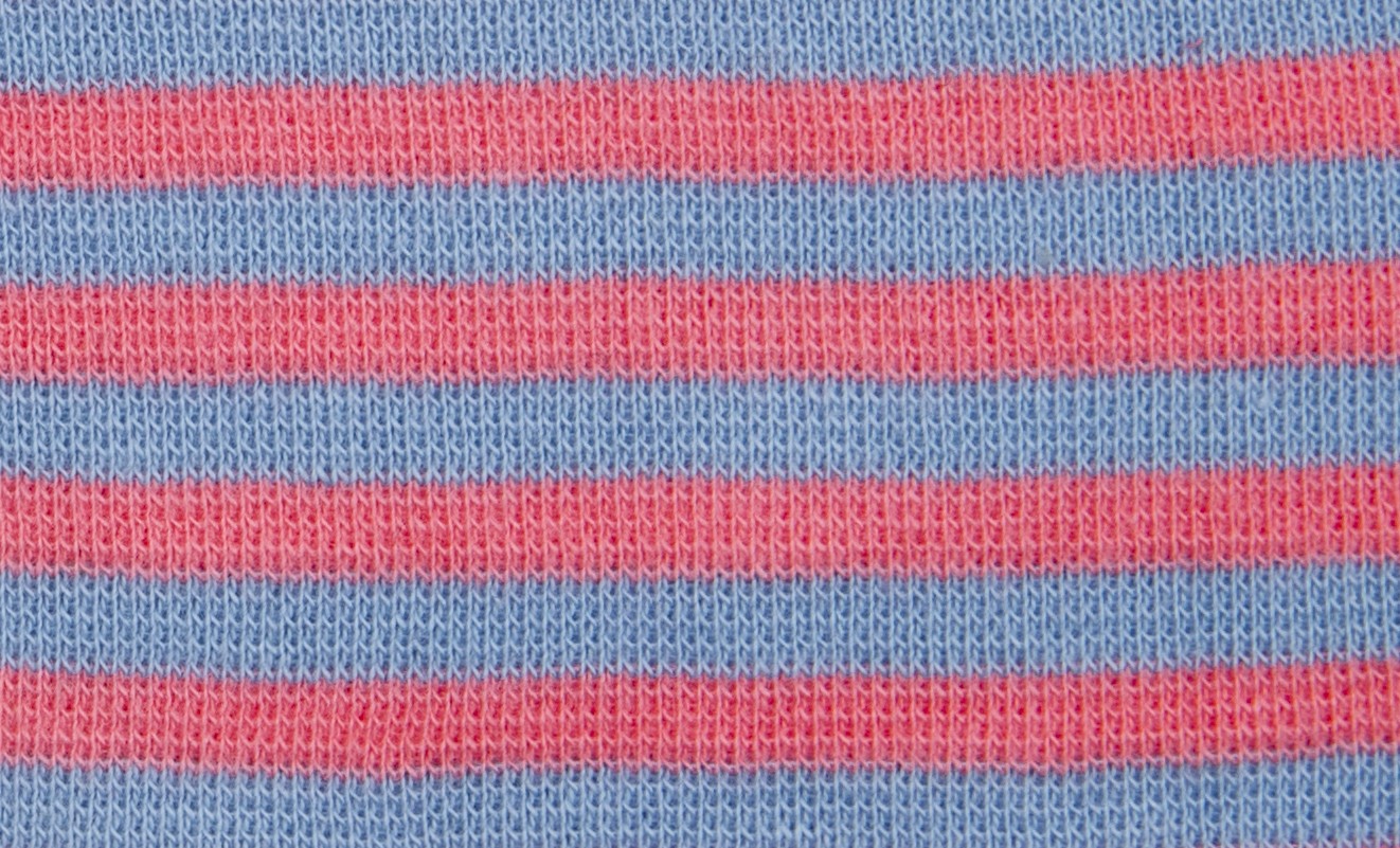 Palarie Pickapooh Lasse Cayenne cu banda tricotata multicolora piersica - albastru regatta UV 40