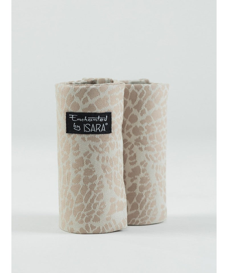 Protecții reversibile pentru bretele Isara Majestic Ivory Forest