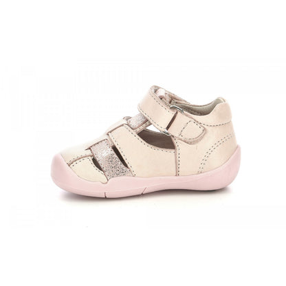 Sandale Kickers - Light pink metallized